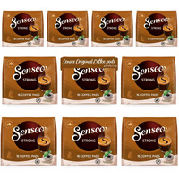 Senseo Dark Roast Coffee Pods For Coffee Makers, Strong, 160 Count (Pack Of 10)
