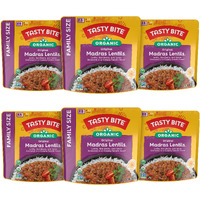 Tasty Bite Family Size Madras Lentil (Pack Of 6)