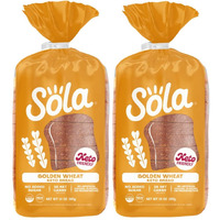 Sola Golden Wheat Bread, Non-Gmo, 14 Oz Loaf (2 Pack)