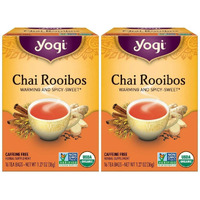 Yogi Tea, Chai Rooibos, 16 Count - Pack Of 2