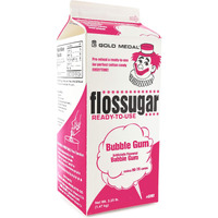 Gold Medal 3208 Bubble Gum Flossugar, 3.25 Lb Carton