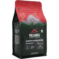 Sumatran Coffee, Mandheling, Ground, Usda Organic, Fair Trade, Fresh Roasted, 16-Ounce