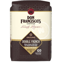 Don Francisco's Double French Dark Roast Ground Coffee (18 Oz Bag)