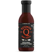 Kosmos Q Original Competition Bbq Sauce - 15.5 Oz Bottle For Award-Winning Bbq & Marinades - Thick Barbecue Sauce For Tender Meat (Original Competition)