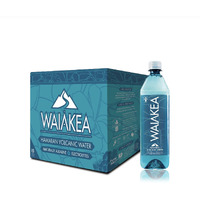 Waiakea - Hawaiian Volcanic Water - Naturally Alkaline Water - Ph Range 7.6 To 8.2 - All Natural Minerals & Electrolytes - 100% Recycled Water Bottles - Bottled Water 15 Pack - 23.7 Fl Oz, 700 Ml