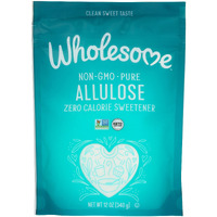 Wholesome Allulose Zero Calorie Sweetener, Keto, Non-Gmo, 12 Oz (Pack Of 8)