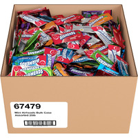 Airheads Candy, Mini Bars, Assorted Flavors, Individually Wrapped, Bulk Box, Non Melting, Party, 25 Pounds