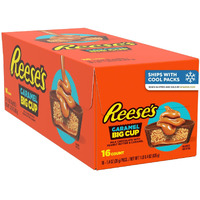 Reese's Big Cup Caramel Milk Chocolate Peanut Butter Cups, Candy Packs, 1.4 Oz (16 Count)