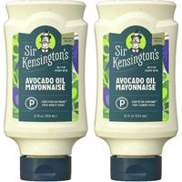 Sir Kensington's Mayonnaise Avocado Oil Mayo 2 Count Keto Diet & Paleo Diet Certified Gluten Free & Non-Gmo Project Verified Condiment 12 Oz