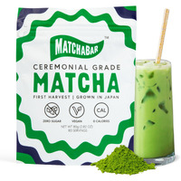 Matchabar Matcha Powder (80G) - Ceremonial Grade Authentic Japanese Matcha Green Tea Powder - Matcha Green Tea Powder Harvested In Japan - Matcha Tea Powder Latte - Zero Sugar, Vegan & 0 Calories