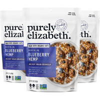 Purely Elizabeth, Blueberry, Ancient Grain Granola, Gluten-Free, Non-Gmo, 12 Ounce (Pack Of 3)