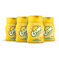 Crush, Pineapple, Liquid Water Enhancer - New, Better Taste! (4 Bottles, Makes 96 Flavored Water Drinks) - Sugar Free, Zero Calorie