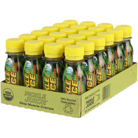 Pickle Juice Sports Drink Shots, Extra Strength - Relieves Cramps Immediately - Electrolyte Pickle Juice Shots For Day & Night Time Cramp Relief - Pickle Juice For Leg Cramps - 2.5 Oz, 24 Pack