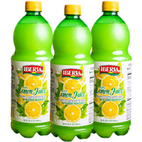 Iberia 100% Lemon Juice, 32 Ounce (Pack Of 3)