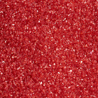 Decopac Sanding Sugar, Red Edible Sugar Sprinkles, Edible Sanding Sugar In Handheld Container| Made In Usa | Sugar Sprinkle Mix For Celebration Cakes, Cupcakes, Cookies, 33Oz - Red