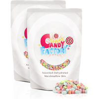 Sarahs Candy Factory Assorted Dehydrated Marshmallow Bits In Resealable Bag, 2Lb