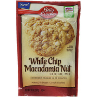 Betty Crocker White Chip Macadamia Cookie Mix, 14 Oz (3 Packs)