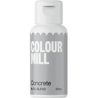 Colour Mill Oil-Based Food Coloring, 20 Milliliters Concrete