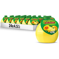 Realemon 100% Lemon Juice, 4.5 Fl Oz Bottle (Pack Of 24), Made With Lemon Juice From Concentrate, Gluten-Free, Sodium Free, Perfect Mixer To Add To Cocktails And Marinades