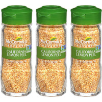 Mccormick Gourmet California Lemon Peel, 1.5 Oz (Pack Of 3)