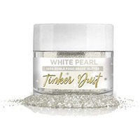 Bakell Tinker Dust - White Pearl (5G 1X Jar) | Edible Glitter For Cakes, Cupcakes, Cake Pops, Drinks