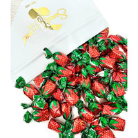 Arcor Strawberry Buds Filled Hard Candy Bon Bons Bulk | 3 Pounds