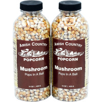 Amish Country Popcorn | 2-14 Oz Bottles | Mushroom Popcorn Kernels | Old Fashioned, Non-Gmo And Gluten Free (2-14 Oz Bottles)