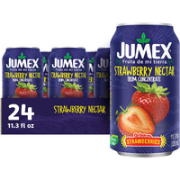 Jumex Strawberry Nectar, 11.3 Fl Oz Cans (Pack Of 24)