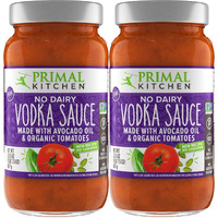 Primal Kitchen No Dairy Vodka Sauce 2-Pack, No Added Sugar, No Dairy