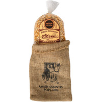 Amish Country Popcorn | 2 Lb Burlap Bag | Medium Yellow Popcorn Kernels | Old Fashioned, Non-Gmo And Gluten Free (Medium Yellow - 2 Lb Burlap)