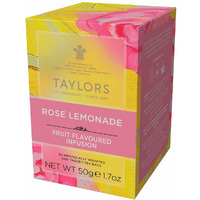 Taylors Of Harrogate Rose Lemonade Infusion, 20 Teabags (Pack Of 6)