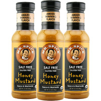 Mr. Spice Organic - Salt Free Sauce (Honey Mustard, 3-Pack)
