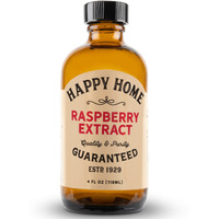 Happy Home Natural Raspberry Flavor - Certified Kosher, 4 Oz.