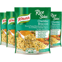 Knorr Rice Sides Dish, Cheddar Broccoli, 5.7 Oz, Pack Of 4