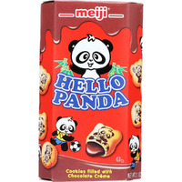 Meiji Hello Panda Biscuits With Choco Creams, 2-Ounce Boxes (Pack Of 20)