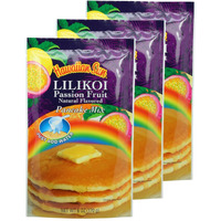 Hawaiian Sun Lilikoi Passion Fruit Pancake Mix (3 Pack)