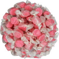 Gourmet Soft And Chewy Salt Water Taffy Candy - Individually Wrapped - Bulk Bag (Strawberry, 1 Pound (Pack Of 1))