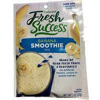 Concord Foods Banana Smoothie Mix 2 Oz Pouch (Value Pack Of 18 Pouches)