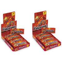 Pulparindo Extra Hot Tamarind Pulp Candy 40 Count