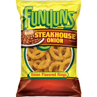 Funyuns Steak House Onion Flavored Rings, 6 Ounce