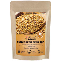 Fullchea - Fenugreek Seed Tea Bags, 40 Teabags, 3G/Bag - Premium Whole Fenugreek Methi Seeds - Non-Gmo - Caffeine-Free - Support Digestion