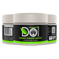 Domatcha, Organic Summer Harvest Matcha Powder, Authentic Japanese Green Tea, Latte Grade, 2.82 Oz