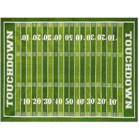 Football Field Edible Cake Topper-1/4 Sheet