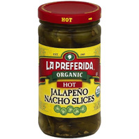 La Preferida Organic Jalapeno Nacho Slices, Hot, 11.5 Ounce (Pack Of 12)