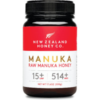 New Zealand Honey Co. Raw Manuka Honey Umf 15+ | Mgo 514+, Umf Certified / 17.6Oz