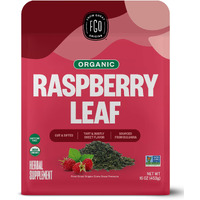 Fgo Organic Red Raspberry Loose Leaf Tea, Cut And Sifted, 16Oz, Packaging May Vary (Pack Of 1)