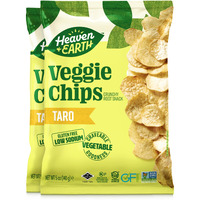 Heaven & Earth Taro Chips, 5Oz (2 Pack)