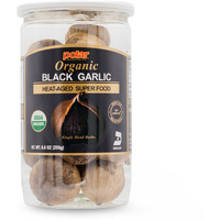 Mw Polar Usda Organic Black Garlic 8.8Oz (Pack Of 1), Whole Bulbs, Easy Peel, All Natural, Chemical Free, Kosher Friendly Ready To Eat Healthy Snack