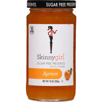 Skinnygirl Sugar Free Kosher Preserves, Apricot, 10 Ounce (Pack Of 6)