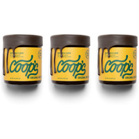 Coop's Original Hot Fudge, 10 Ounce (Pack Of 3): All Natural, Gourmet, Handcrafted, Gluten Free, Non-Gmo, Chocolate Ice Cream Toppings, Sundae, Desserts